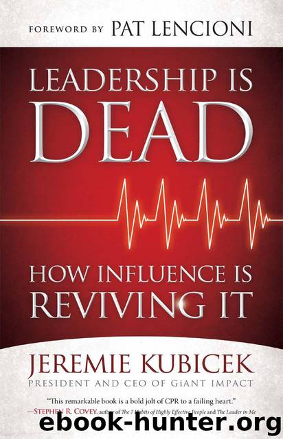 Leadership is Dead by Kubicek Jeremie