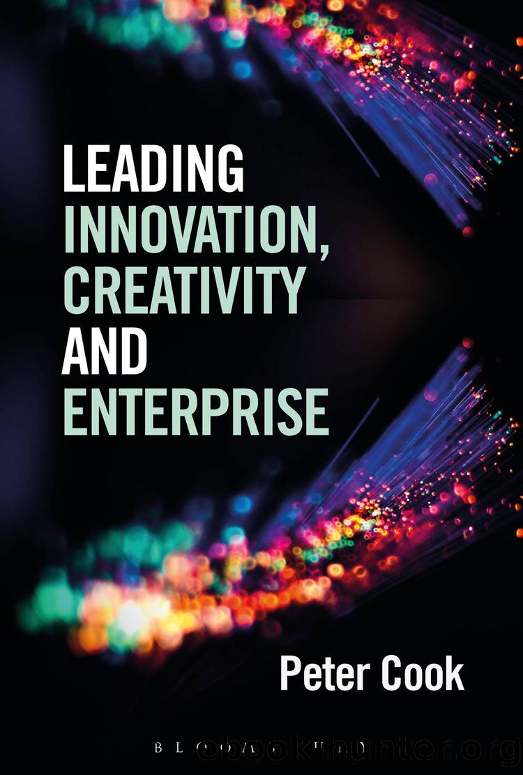 Leading Innovation, Creativity and Enterprise by Cook Peter;