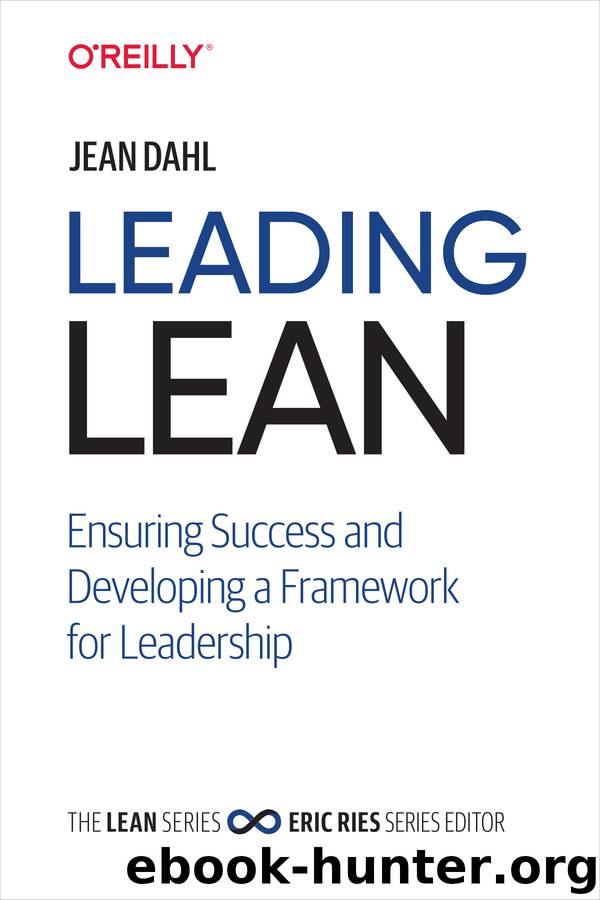 Leading Lean by Jean Dahl