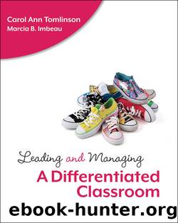 Leading and Managing a Differentiated Classroom by Carol Ann Tomlinson