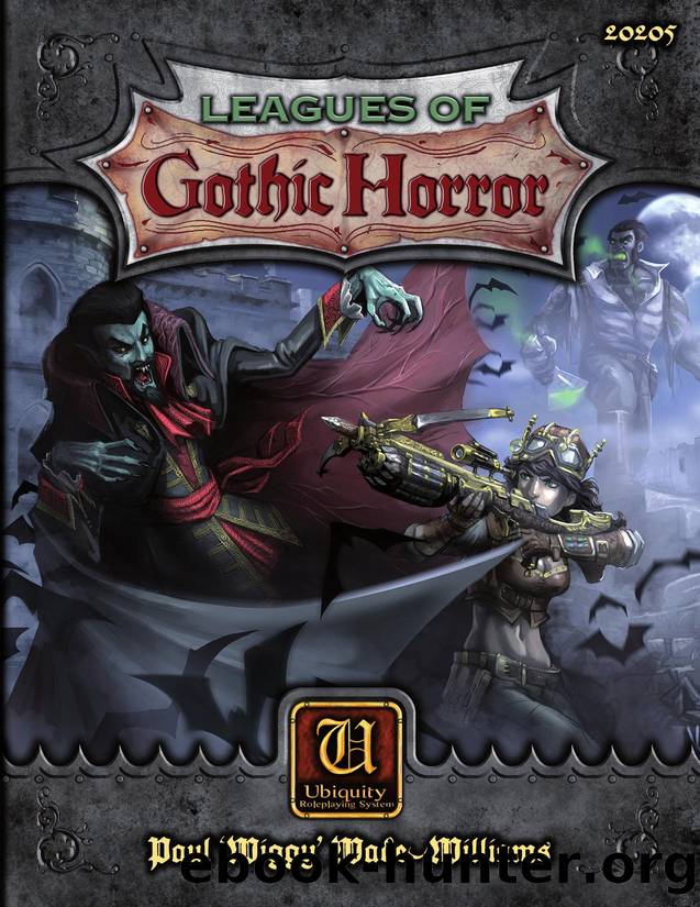 Leagues of Gothic Horror by Unknown
