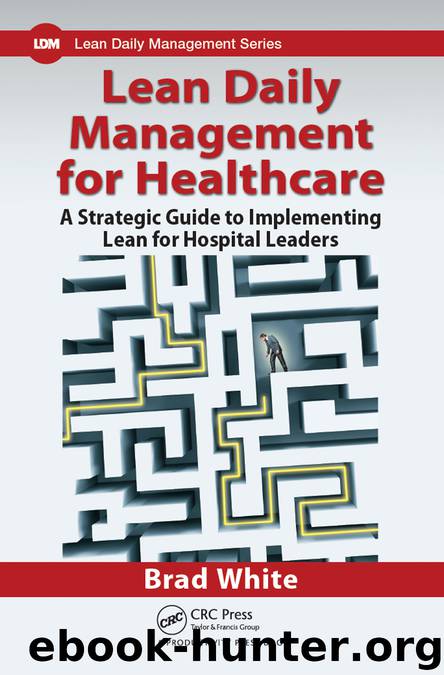 Lean Daily Management for Healthcare by Brad White