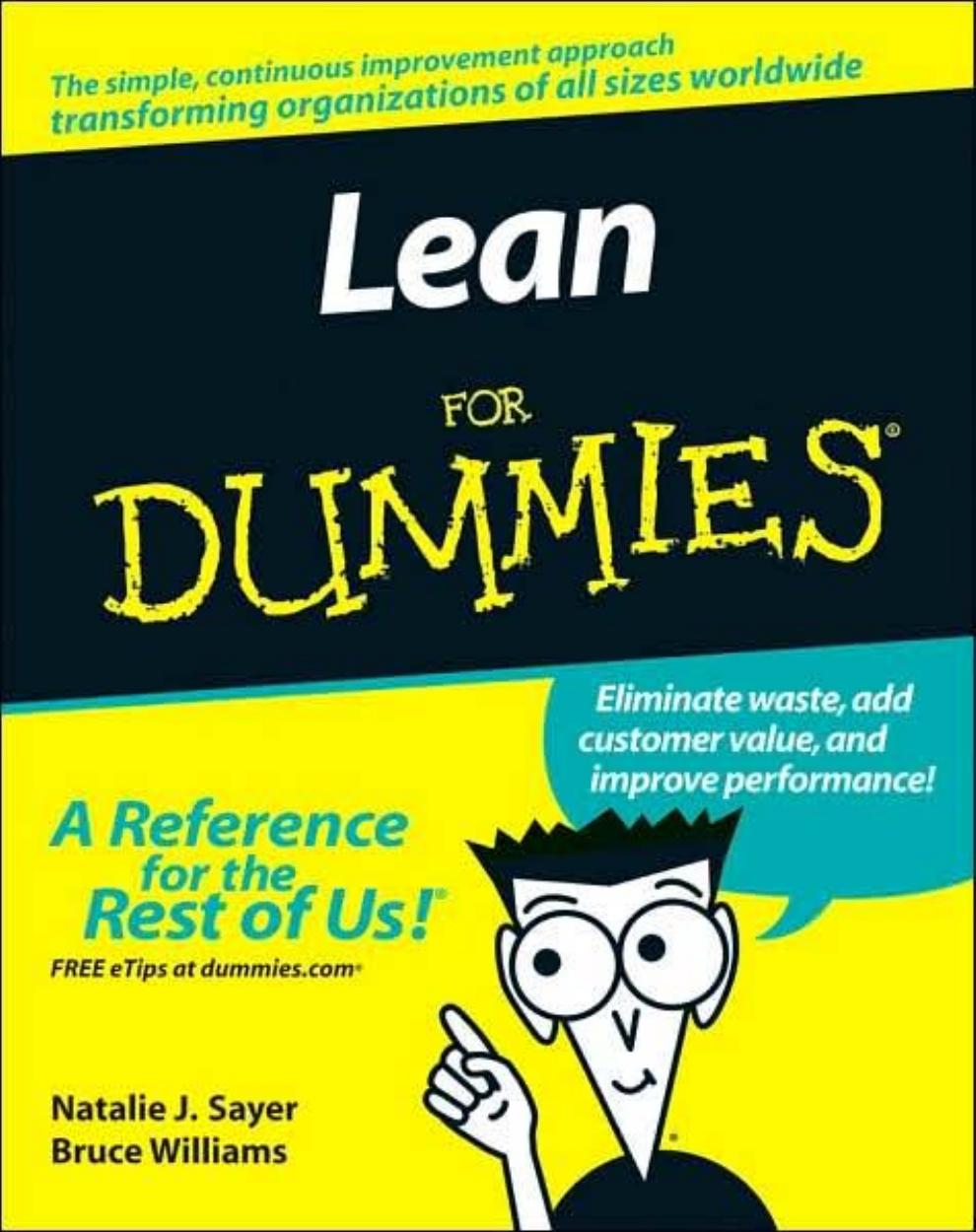 Lean For Dummies (For Dummies (Business & Personal Finance)) by Natalie J. Sayer Bruce Williams