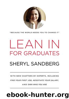 Lean In for Graduates by Sheryl Sandberg