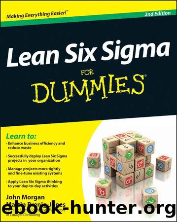 Lean Six Sigma For Dummies by Morgan John & Brenig-Jones Martin