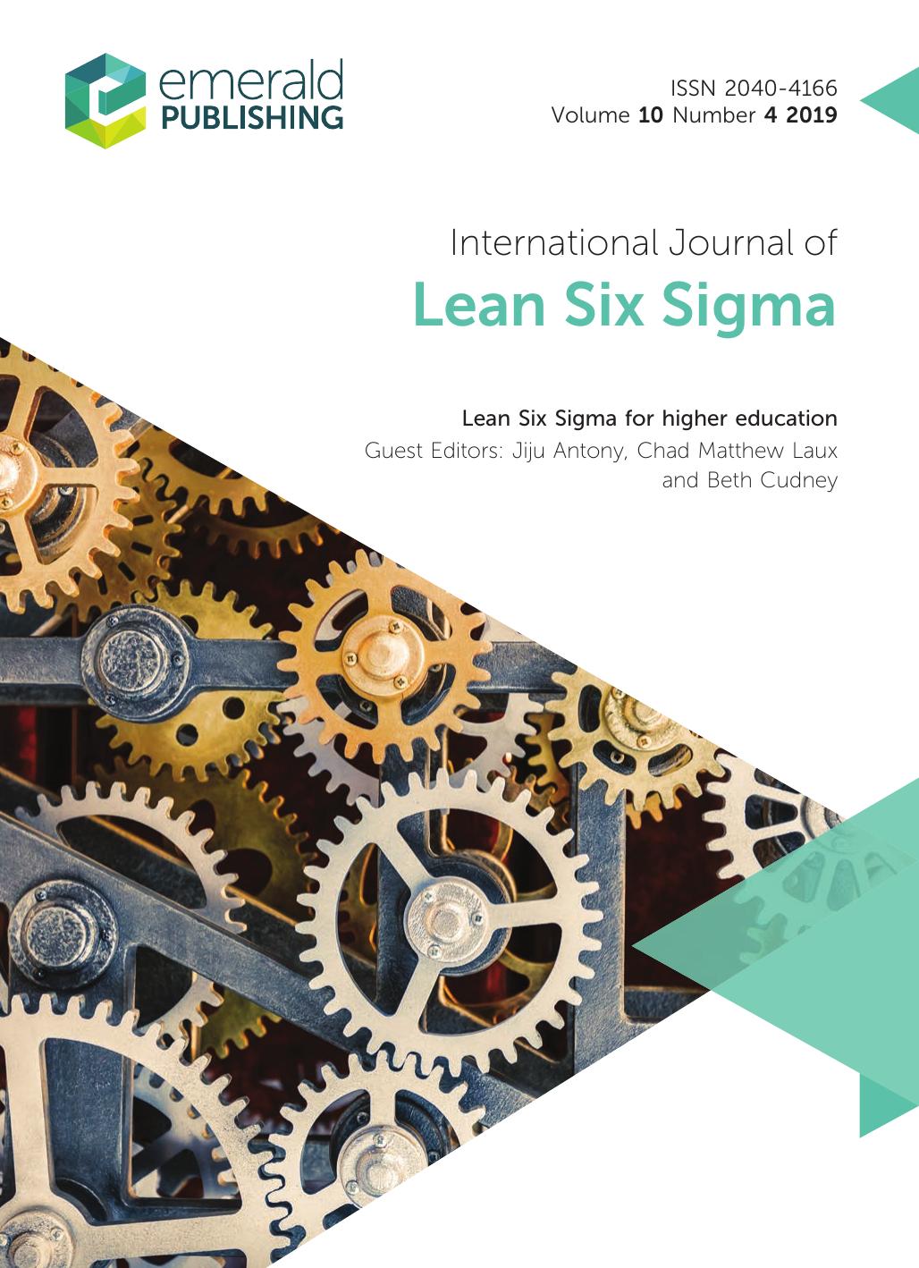 Lean Six Sigma for Higher Education by Chad Laux; Beth Cudney; Jiju Antony