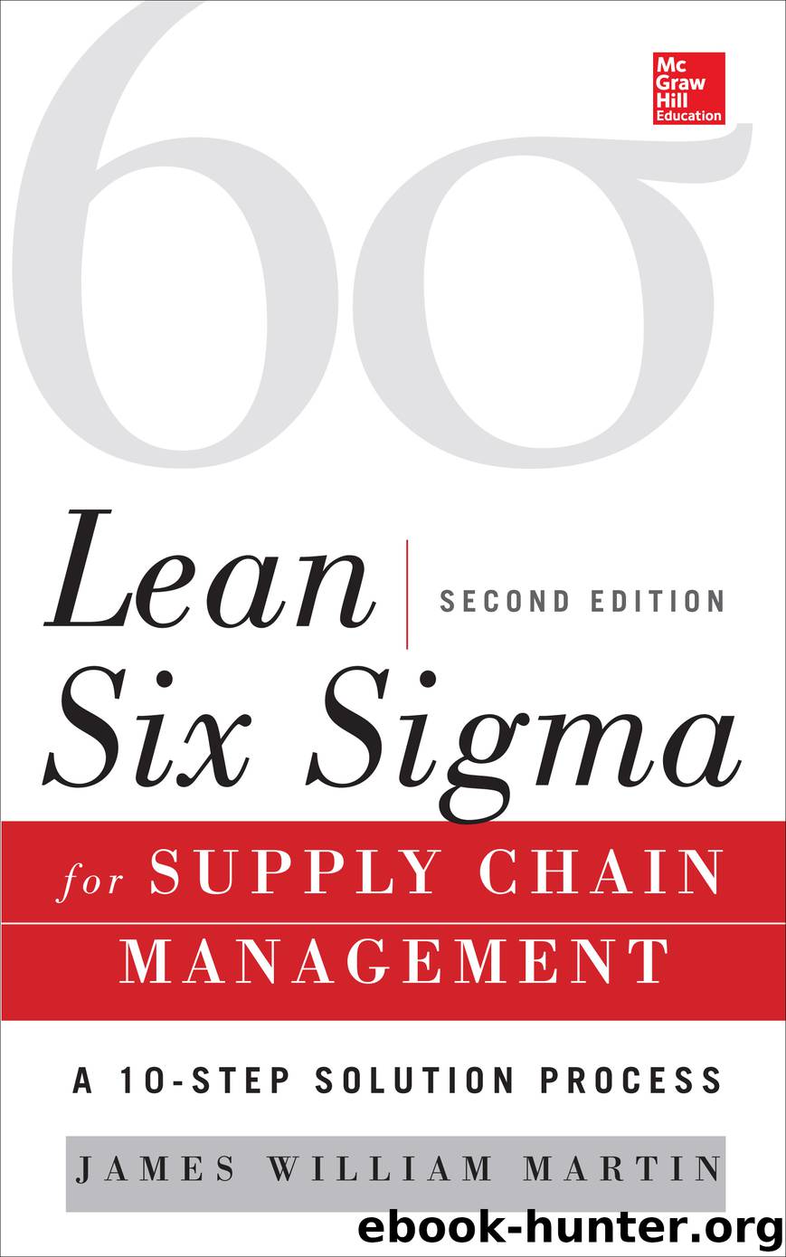 Lean Six Sigma for Supply Chain Management, Second Edition by James William Martin