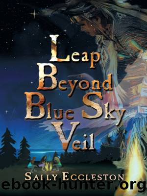 Leap Beyond Blue Sky Veil by Sally Eccleston