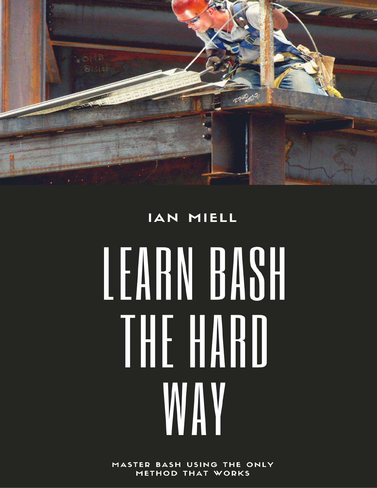 Learn Bash the Hard Way by Ian Miell