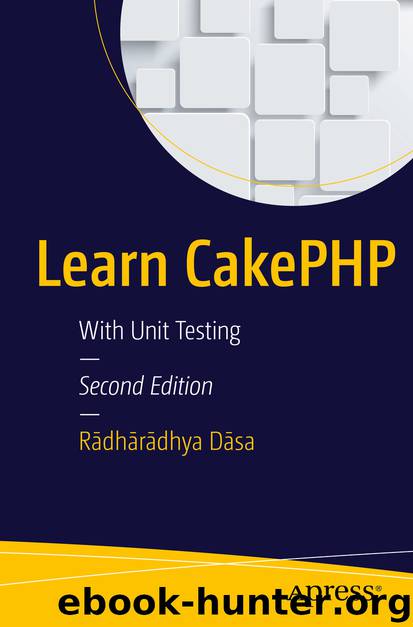 Learn CakePHP by Rādhārādhya Dāsa