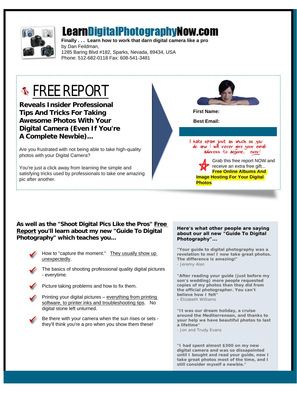 Learn Digital Photography Now. by Best of Kuszter's Collection