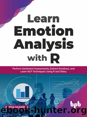 Learn Emotion Analysis with R: Perform Sentiment Assessments, Extract Emotions, and Learn NLP Techniques Using R and Shiny by Partha Majumdar