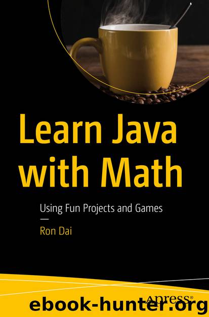 Learn Java with Math by Ron Dai