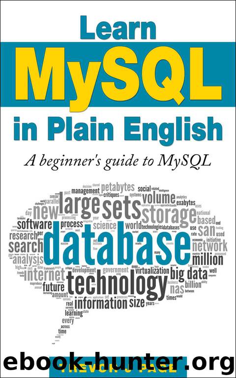 Learn MySQL in Plain English by Page Trevor