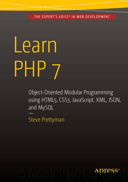 Learn PHP 7 by Steve Prettyman