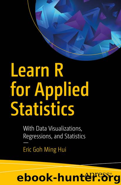 Learn R for Applied Statistics by Eric Goh Ming Hui