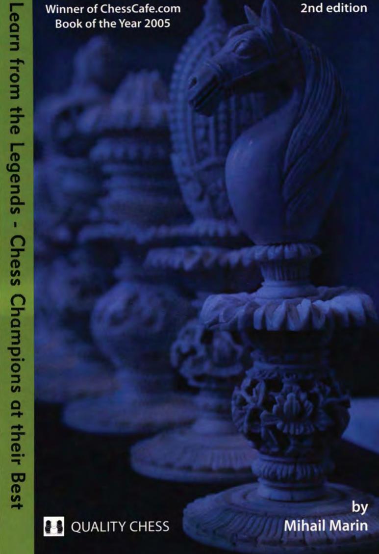 Learn from the legends : chess champions at their best by Marin Mihail
