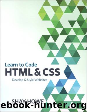 Learn to Code HTML and CSS by Shay Howe
