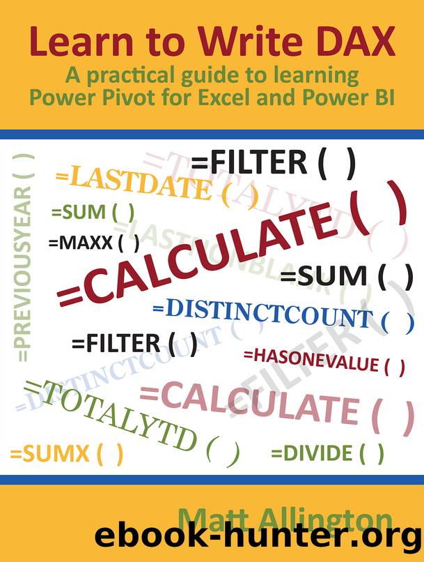 Learn to Write DAX by Matt Allington