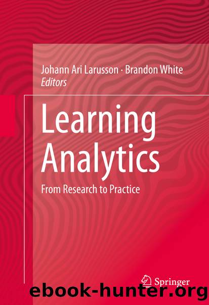Learning Analytics by Johann Ari Larusson & Brandon White