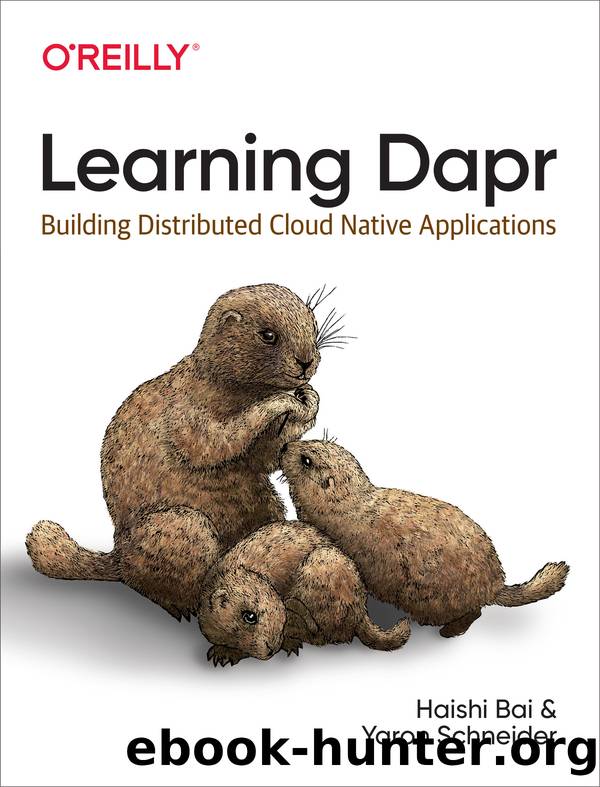Learning Dapr by Haishi Bai