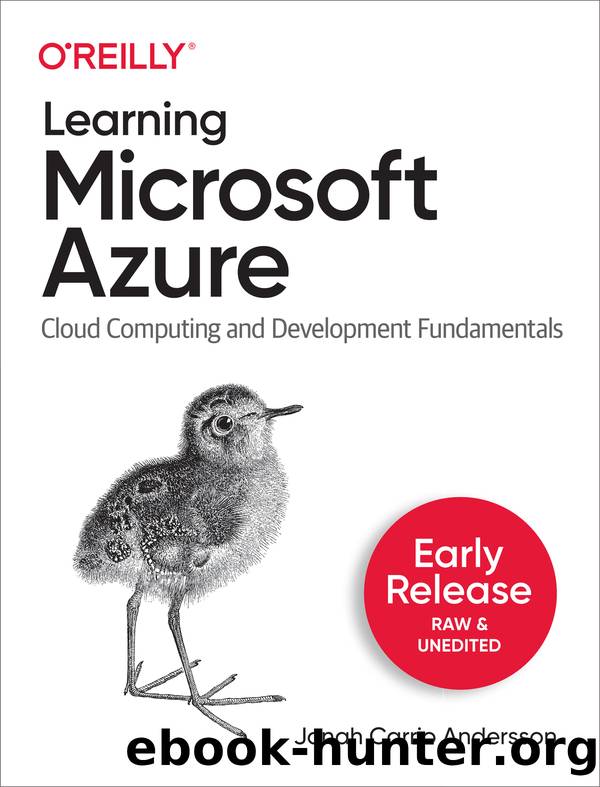 Learning Microsoft Azure by Jonah Carrio Andersson