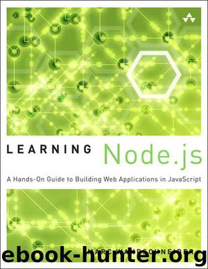 Learning Node.js: A Hands-On Guide to Building Web Applications in JavaScript (Fahad Batla's Library) by Marc Wandschneider