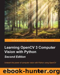 Learning OpenCV 3 Computer Vision with Python Second Edition by Minichino Joe & Howse Joseph