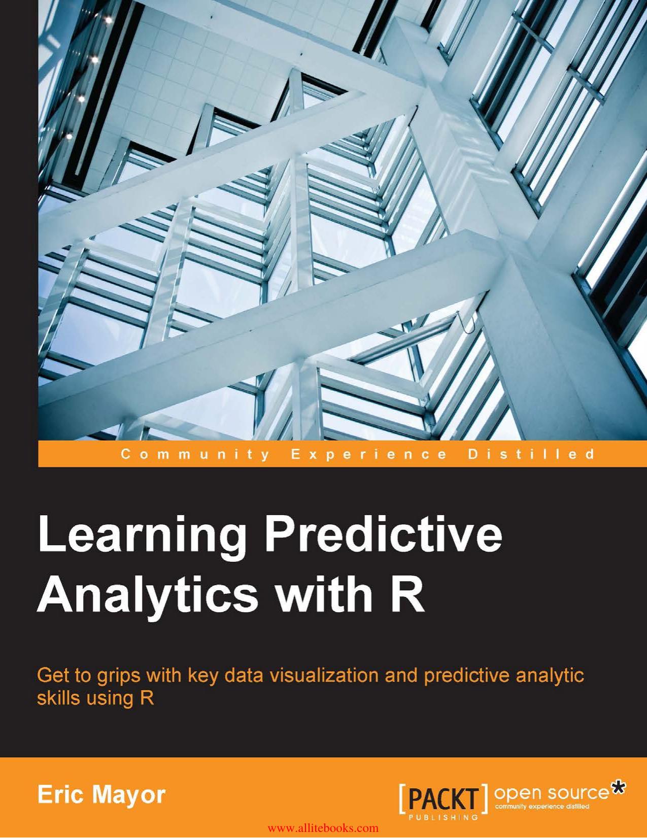 Learning Predictive Analytics with R by Unknown