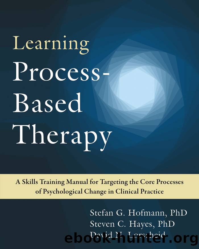 Learning Process-Based Therapy by Stefan G. Hofmann