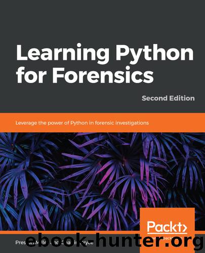 Learning Python for Forensics by Preston Miller