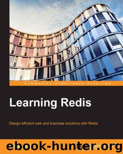 Learning Redis by Unknown