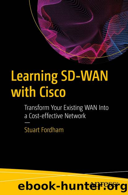 Learning SD-WAN with Cisco by Stuart Fordham