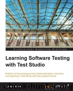 Learning Software Testing with Test Studio by 2013
