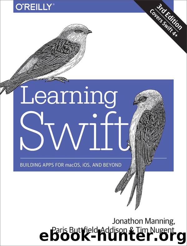 Learning Swift by Robin Nixon