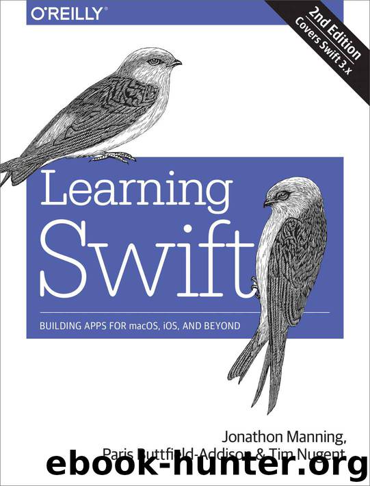 Learning Swift: Building Apps for macOS, iOS, and Beyond by Paris Buttfield-Addison & Jon Manning & Tim Nugent