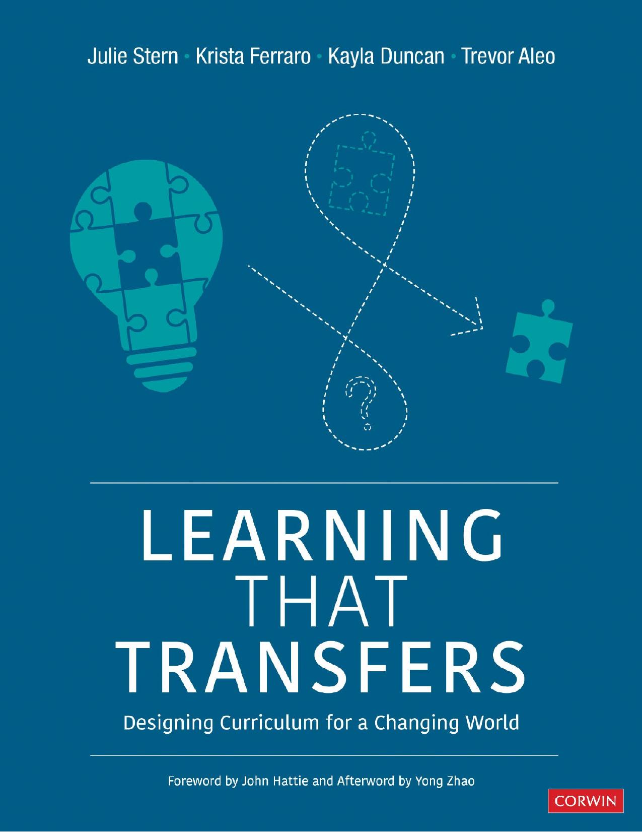 Learning That Transfers by Julie Stern;Krista Ferraro;Kayla Duncan;Trevor Aleo;