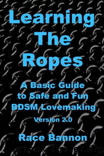 Learning The Ropes: A Basic Guide to Safe and Fun BDSM Lovemaking (Version 2.0) by Race Bannon