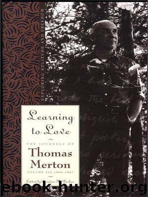 Learning To Love by Thomas Merton