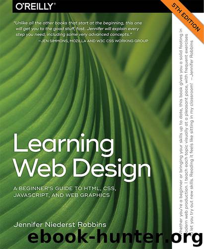 Learning Web Design by Jennifer Robbins