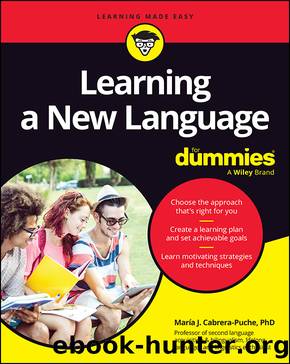 Learning a New Language For Dummies by Maria J. Cabrera-Puche