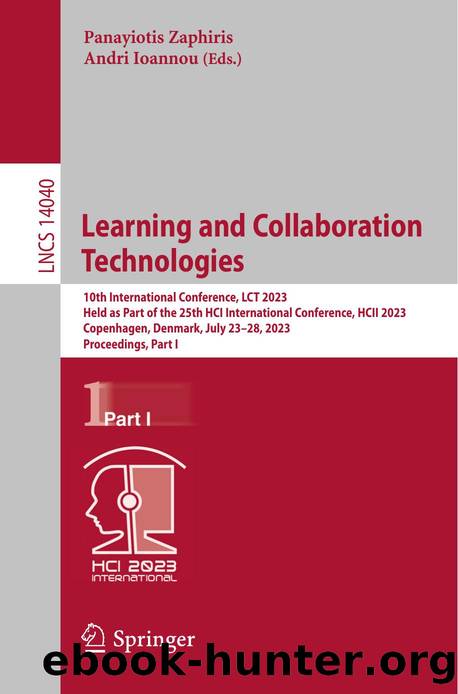Learning and Collaboration Technologies by unknow