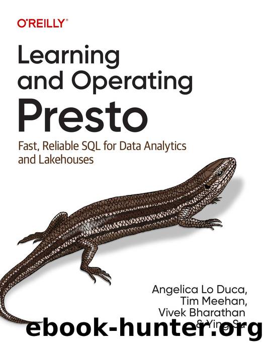 Learning and Operating Presto by Angelica Lo Duca Tim Meehan Vivek Bharathan and Ying Su