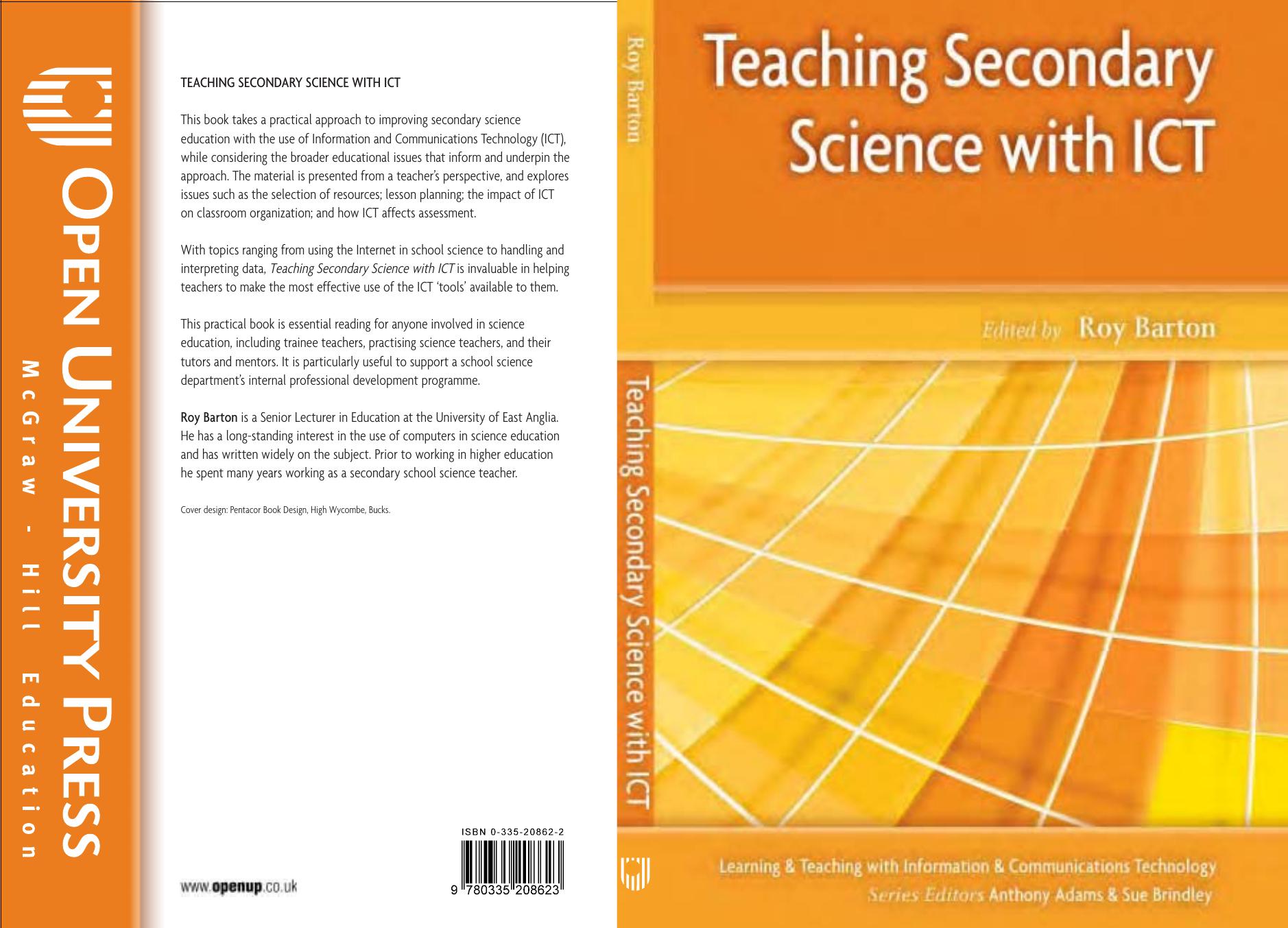 Learning and Teaching Secondary Science with ICT by Roy Barton