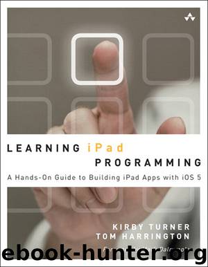 Learning iPad Programming: A Hands-On Guide to Building iPad Apps with iOS 5 (Gal Zentner's Library) by Kirby Turner & Tom Harrington