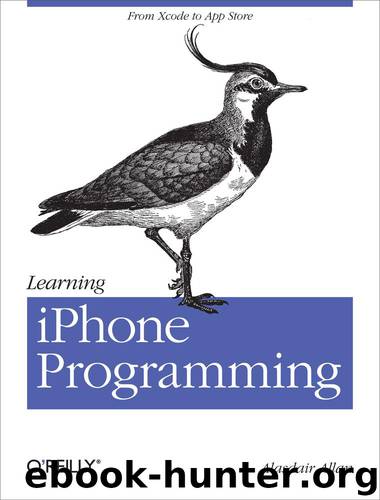 Learning iPhone Programming by Alasdair Allan