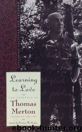 Learning to Love by Thomas Merton