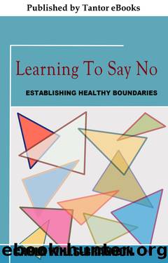 Learning to Say No by Carla Willis-Brandon