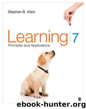 Learning: Principles and Applications by Stephen B. Klein
