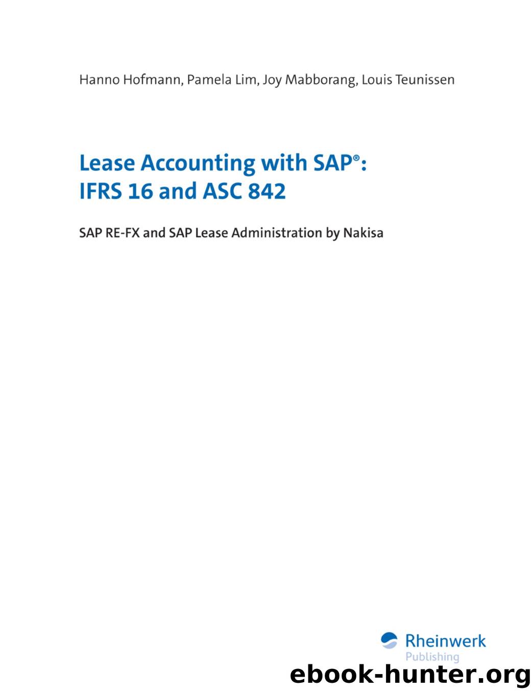 Lease Accounting with SAP by IFRS 16 & ASC 842